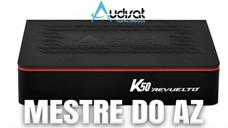 AudiSat K50 Revuelto Atualização V1.3.6 – 18/04/2026
