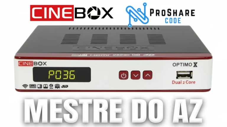 Cinebox Optimo X Atualização V4.0.6 – 16/05/2026
