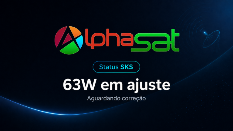 Alphasat SKS/IKS Status – 22/08/2026