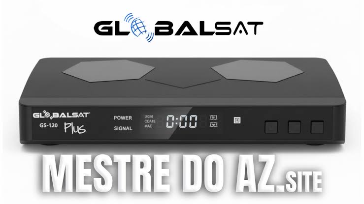 GlobalSat GS120 Plus Atualização V2.12 – 08/09/2026