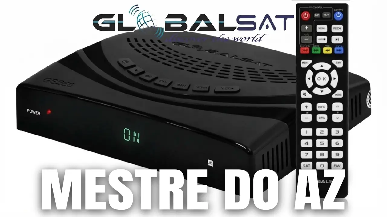 Globalsat GS260 Atualização V208 – 24/08/2026