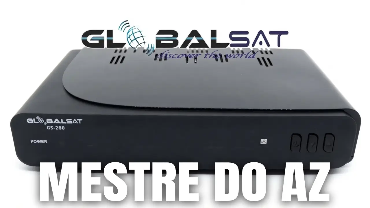 Globalsat GS280 Atualização V208 – 24/08/2026